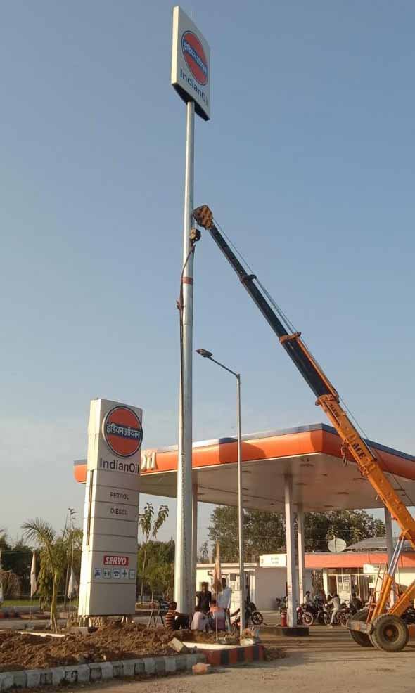 Signage Pole